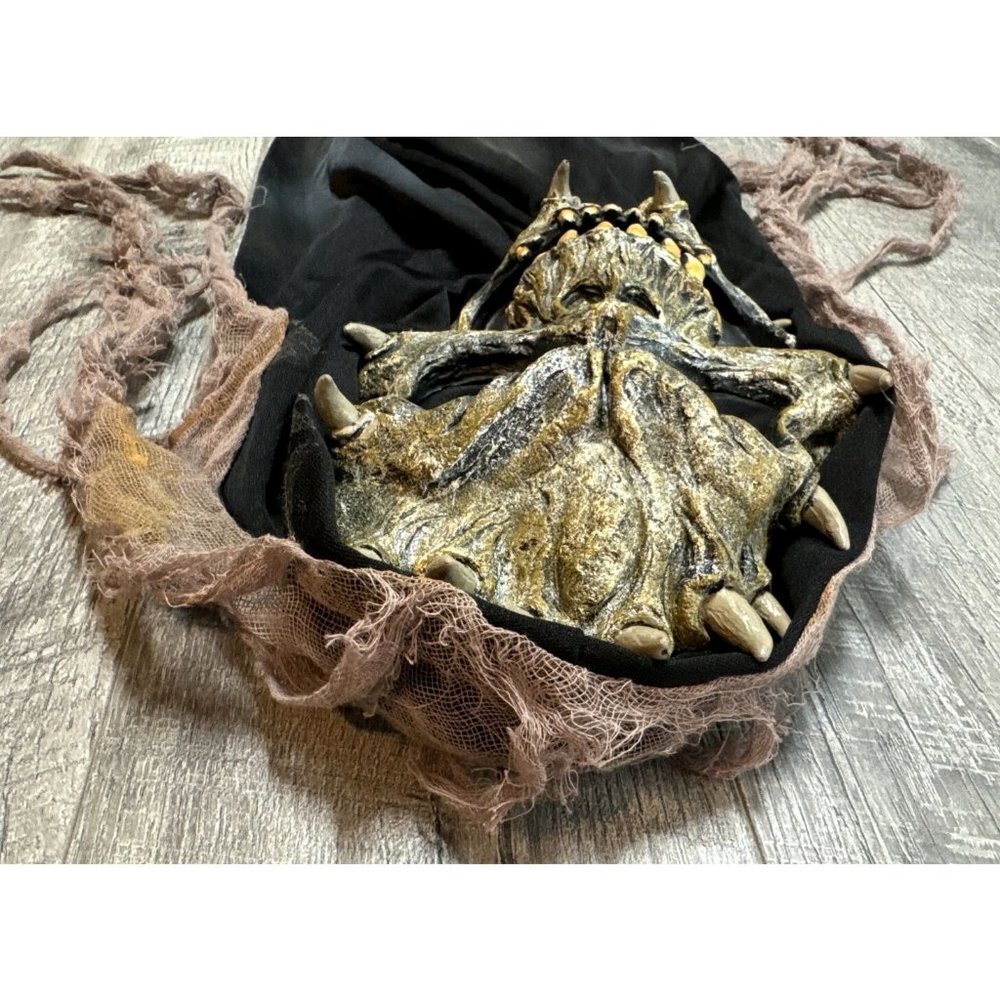 Vintage Ghoul Mask Crypt Creature Skeleton Skull Easter Unlimited 8517 Halloween - Picture 6 of 9